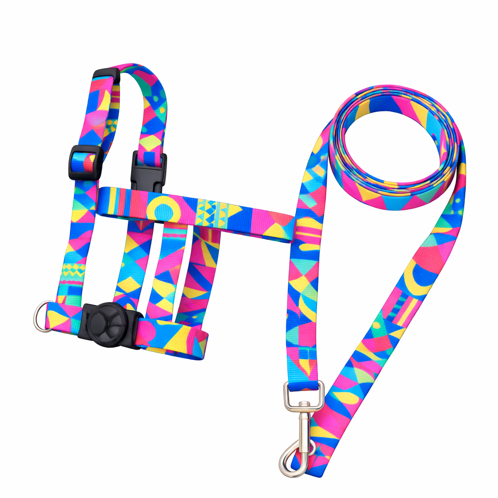 Coleira Peitoral + Guia