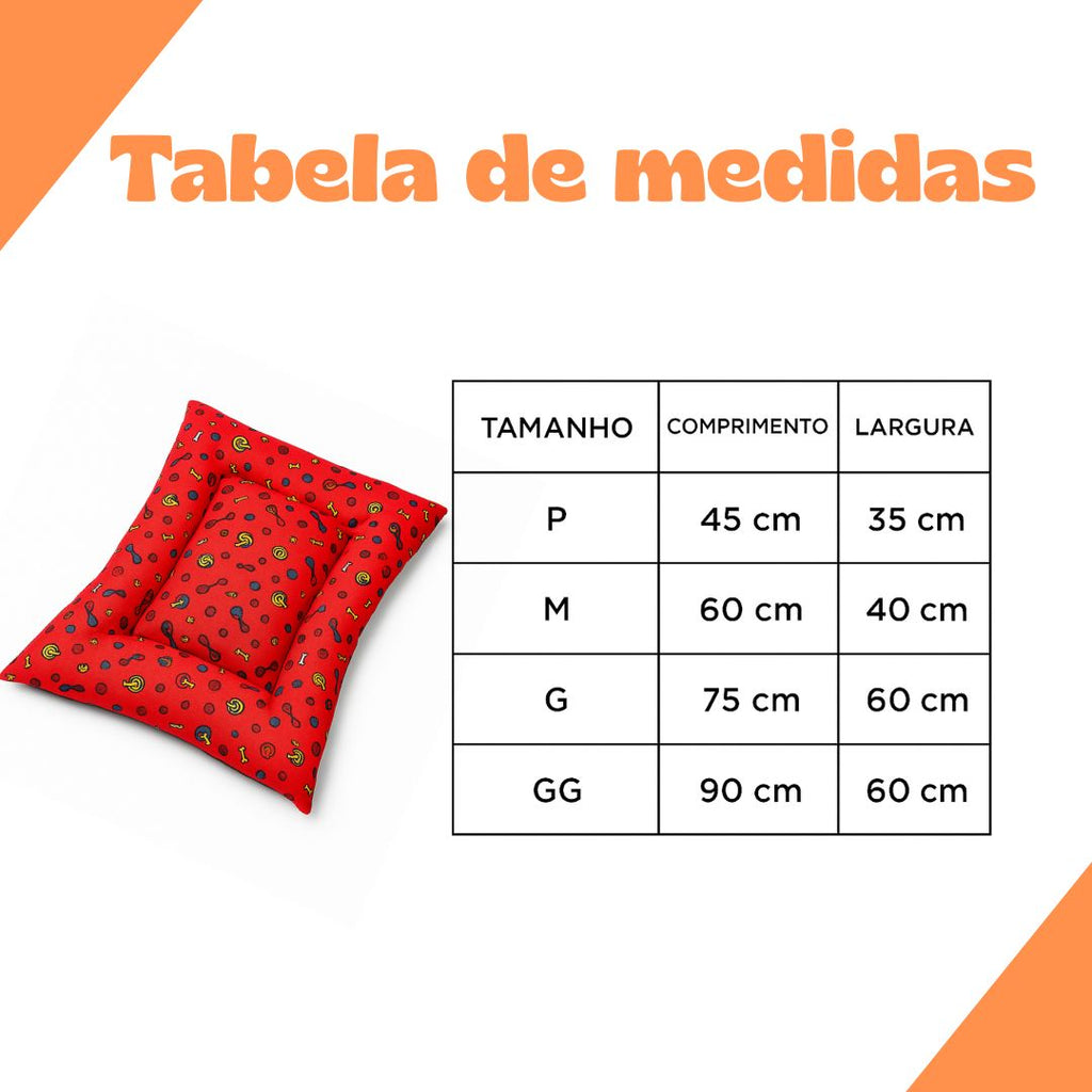 Cama para Pet - Impermeável e lavável