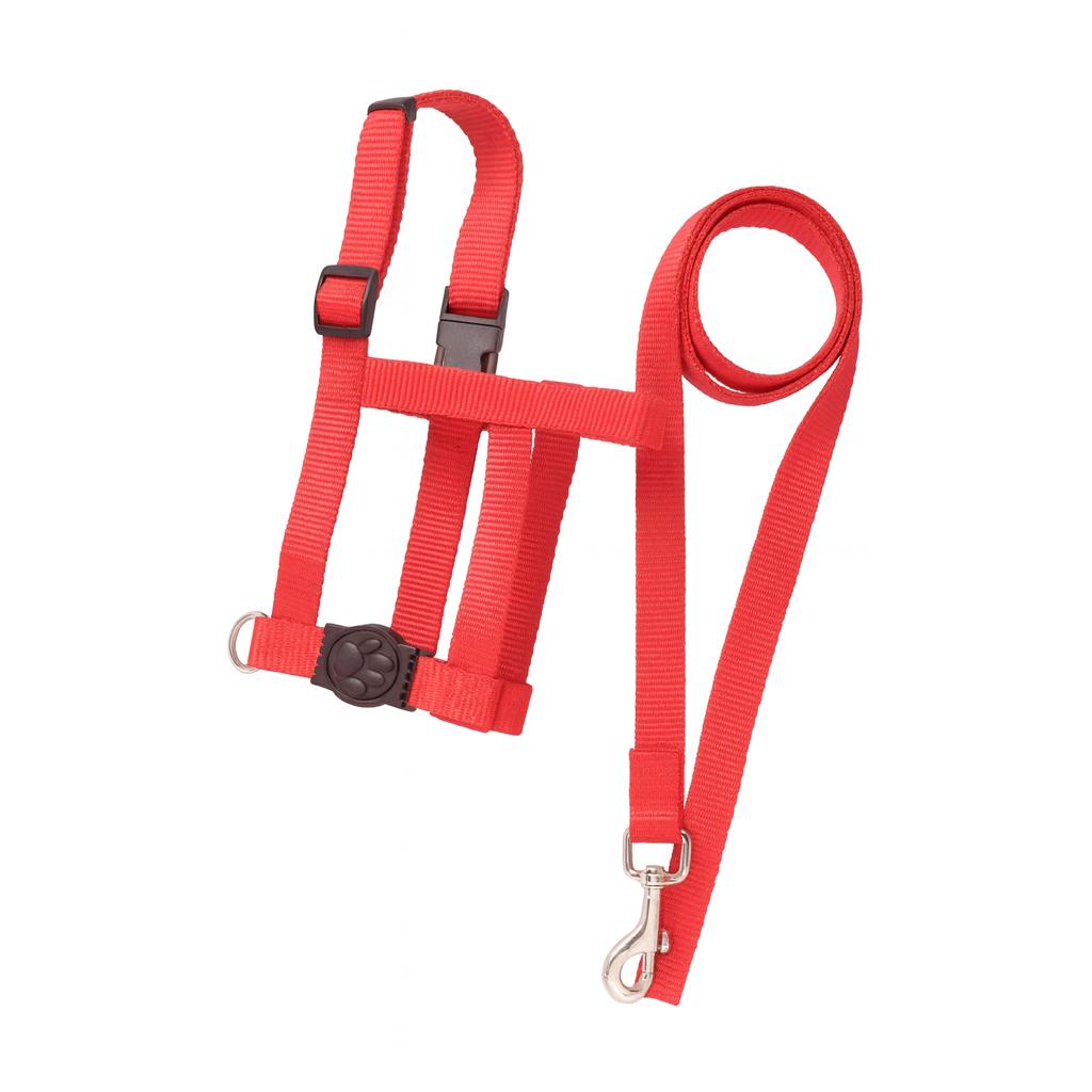 Coleira Peitoral + Guia - regulável e resistente